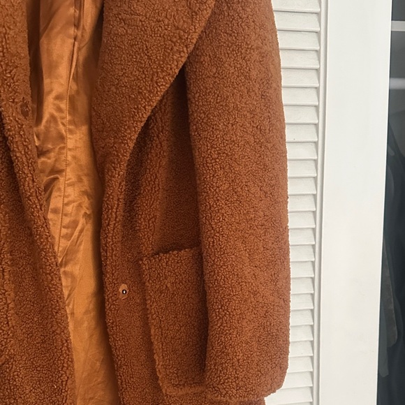 Sam Edelman Brown Teddy Jacket - Picture 3 of 3